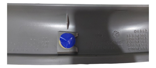 Moldura Original Gm Porta Traseira Esquerda S10 Blazer - Imagem 6