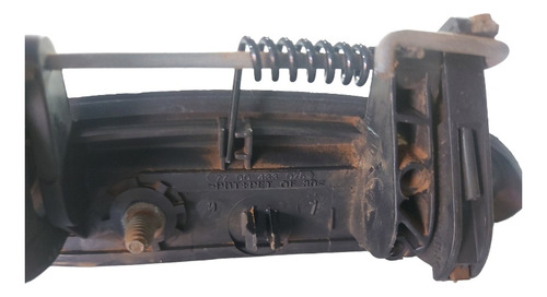 Maçaneta Externa Porta Esquerda Original Renault Clio Megane Cinza - Imagem 4