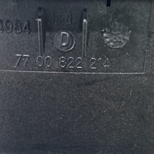 Cinzeiro Console Traseira Esquerda Renault Scenic 07 A 10 - Imagem 2