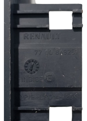 Moldura Relógio Digital Original Renault Clio 2003 A 2013 - Imagem 2