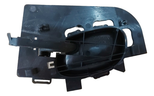 Maçaneta Interna Diant Tras Esquerda Peugeot 206 207 98 A 14 Preto - Imagem 5