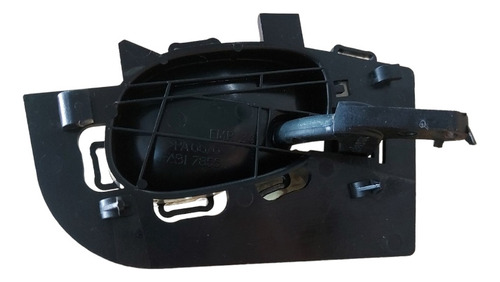 Maçaneta Interna Diant Tras Esquerda Peugeot 206 207 98 A 14 Preto - Imagem 8