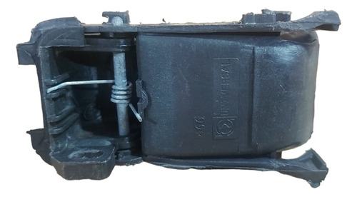 Maçaneta Interna Dianteira Direita Fiat Uno Elba Premio  Preto - Imagem 2