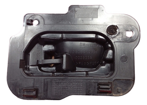 Maçaneta Gm Vectra 97 À 05 Traseira Interna Lado Direito   Preto - Imagem 5