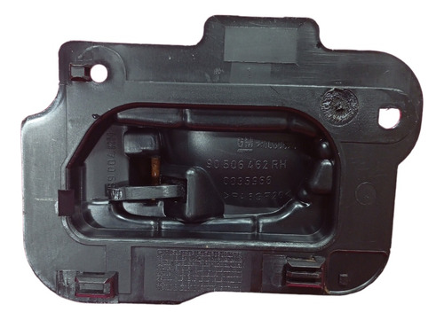 Maçaneta Interna Traseira Direita Gm Vectra Original 97 À 05 Preto - Imagem 8