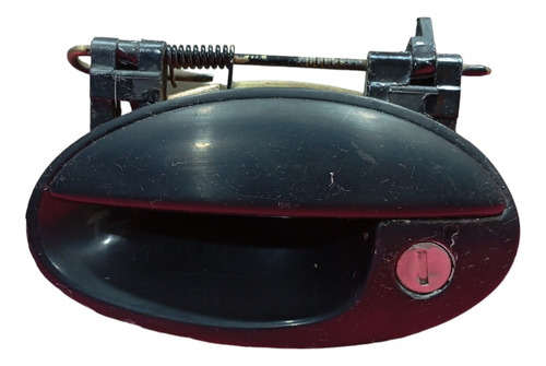 Maçaneta Externa Dianteira Esquerda Gm Celta 2p 2001 À 2005 Preto - Imagem 5