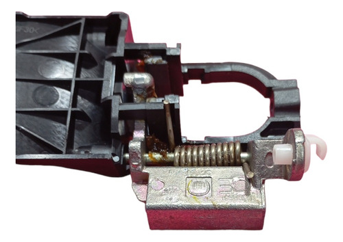 Corpo Base Moldura Traseira Esquerda Pálio / Strada / Siena - Preto - Imagem 4