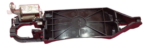 Corpo Base Moldura Traseira Esquerda Pálio / Strada / Siena - Preto - Imagem 5