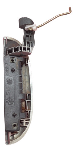 Maçaneta Porta Traseira Esquerda Fiat Palio 1996 À 2000  Cinza - Imagem 3