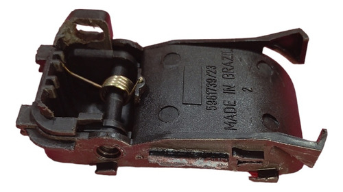 Maçaneta Interna Dianteira Esquerda Fiat Uno 1984 A 1994  - Preto - Imagem 5