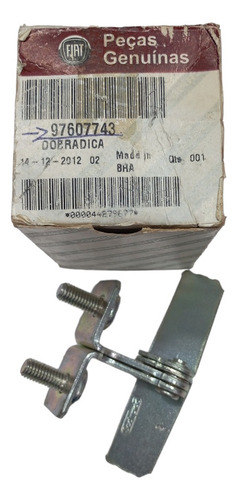 Dobradiça Tampa Traseira Esquerda Original Fiat Uno 97607743 - Imagem 4