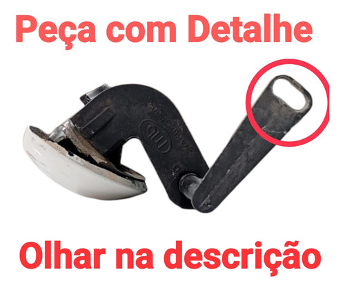 Maçaneta Externa Porta Diant Direita Peugeot 206 207 Hoggar - Imagem 2