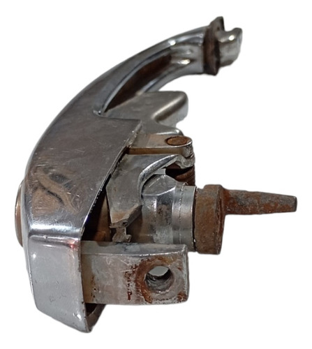 Maçaneta Porta Externa Cromada Vw Fusca 77à96 Brasília 73à81 - Imagem 3