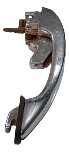 Maçaneta Porta Externa Cromada Vw Fusca 77à96 Brasília 73à81 - Imagem 6