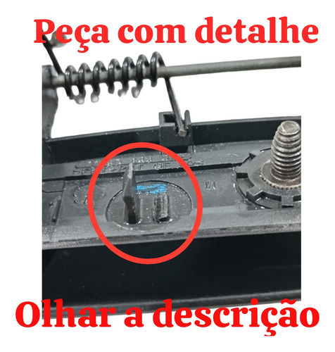 Maçaneta Porta Externa Renault Clio 00 À 08 Logan 08 À 13  - Imagem 7