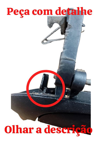 Maçaneta Porta Externa Renault Clio 00 À 08 Logan 08 À 13  - Imagem 9