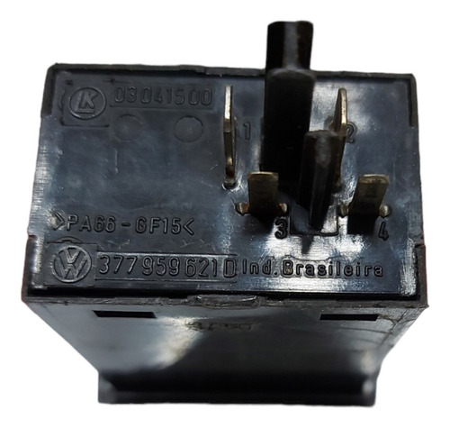 Botão Desembaçador Traseiro Vw Gol Saveiro G3 1999 A 2005 - Imagem 2