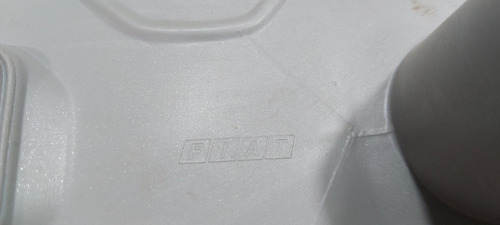 Calota Com Emblema Aro 15 Fiat Original Strada 2008 À 2012 Prata - Imagem 4