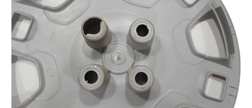 Calota Com Emblema Aro 15 Fiat Original Strada 2008 À 2012 Prata - Imagem 5