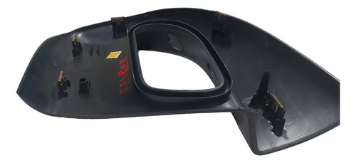 Moldura Maçaneta Interna Dianteira Direita Ford Ranger 01a10 Preto Dianteira - Imagem 6