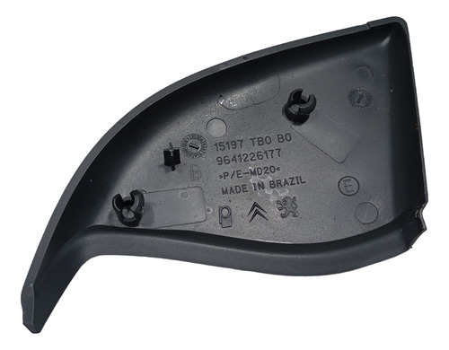 Acabamento Interno Retrovisor Le Citroen C3 2003 A 2016 - Imagem 4
