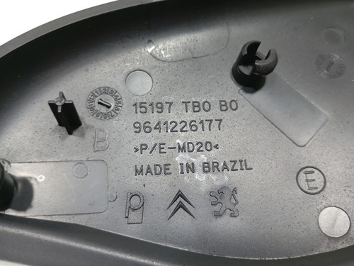 Acabamento Interno Retrovisor Le Citroen C3 2003 A 2016 - Imagem 6