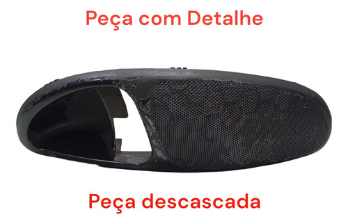 Moldura Maçaneta Interna Diant Direita Vw Gol 4p C/ Detalhe Preto Dianteira