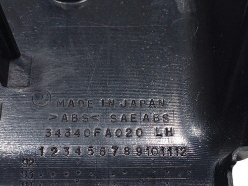 Moldura Capa Coluna Direção  Subaru Legacy 1998 A 2003 - Imagem 5