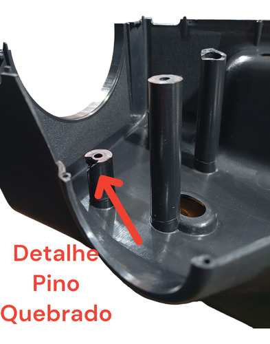 Moldura Capa Coluna Direção  Subaru Legacy 1998 A 2003 - Imagem 10