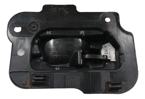 Maçaneta Interna Traseira Esquerda Gm Vectra 1997 A 2005 Preto - Imagem 2
