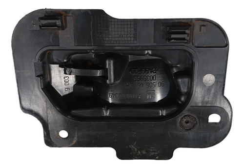 Maçaneta Interna Traseira Esquerda Gm Vectra 1997 A 2005 Preto - Imagem 4