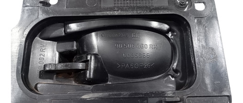 Maçaneta Interna Dianteira Direita Gm Vectra 1997 A 2005 Preto - Imagem 3