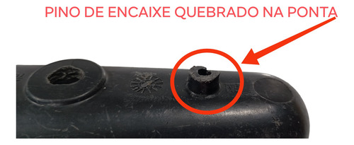 Puxador Interno Porta Dianteira Esquerda Gm Celta 01 A 05 - Preto - Dianteira - Imagem 3