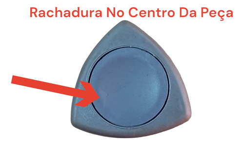 Manopla Regulagem Banco Diant Vw Gol Parati 97a08 C/ Detalhe - Imagem 3