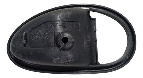 Moldura Maçaneta Interna Traseira Direita Palio 1997 A 2003 Cinza Traseira - Imagem 3