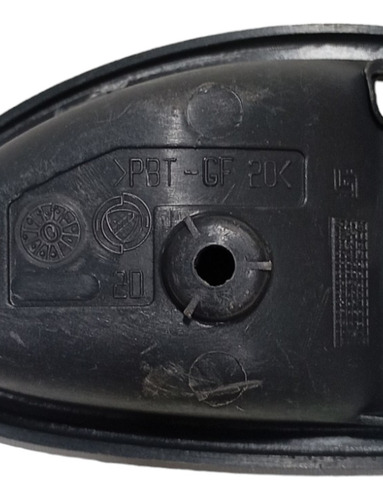 Moldura Maçaneta Interna Traseira Direita Palio 1997 A 2003 Cinza Traseira - Imagem 7