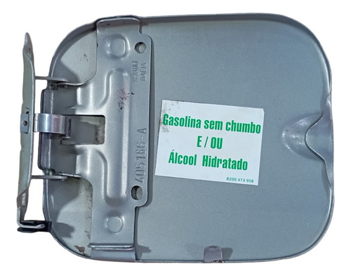 Portinhola Tanque Combustível Renault Logan 2008 A 2012 Cinza - Imagem 5