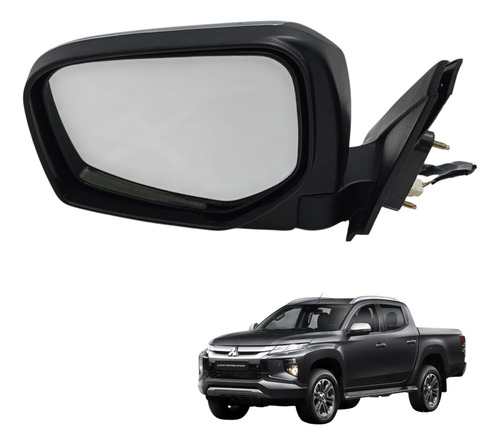 Retrovisor Elétrico Esquerdo Original  L200 Triton 2008a2015