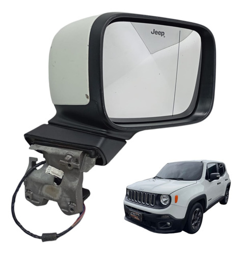 Retrovisor Elétrico Pisca Lado Direito Orig Jeep Renegade