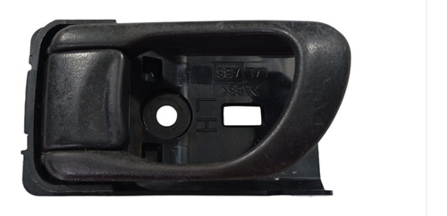 Maçaneta Interna Puxador Porta Esquerda Subaru Legacy 93a98 Preto Dianteira