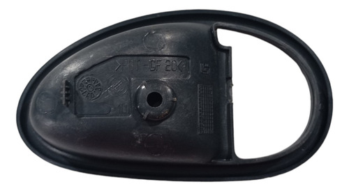 Capa Maçaneta Interna Diant Direita Fiat Palio Siena 98 A 07 - Cinza - Dianteira - Imagem 3