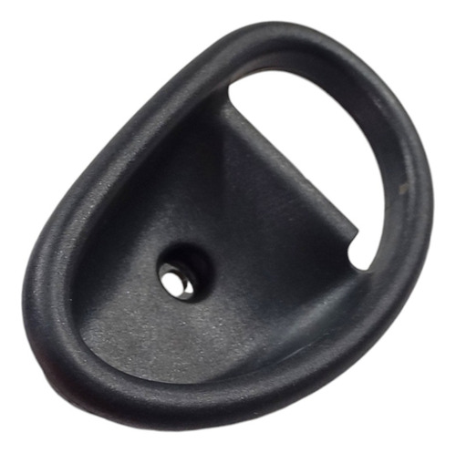 Moldura Capa Maçaneta Interna Diant Direita Fiat Palio 2002 - Cinza-escuro - Dianteira - Imagem 7