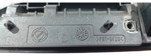 Maçaneta Externa Dianteira Direita Fiat Palio Siena 01 A 05 - Preto - Dianteira - Imagem 2