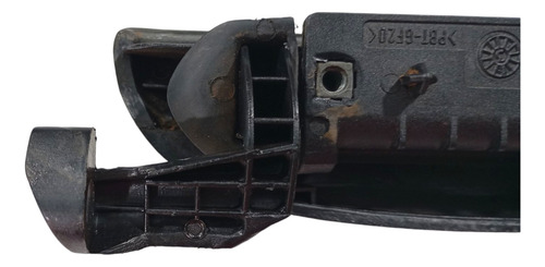 Maçaneta Externa Dianteira Direita Fiat Palio Siena 01 A 05 - Preto - Dianteira - Imagem 8