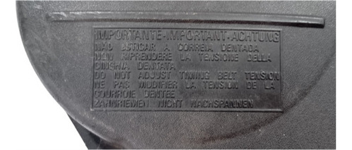 Capa Correia Dentada Superior  Fiat Uno Elba Prêmio 95 A 99 - Imagem 4