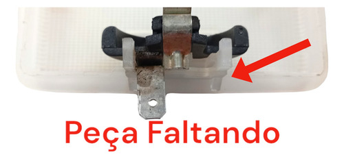 Luz De Teto Volkswagen Gol Parati Saveiro 1988 A 1992 - Imagem 2