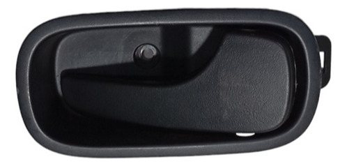 Maçaneta Interna Dianteira Direita Fiat Mobi Uno Fiorino  Preto