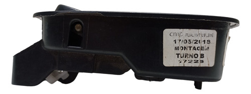 Maçaneta Interna Dianteira Direita Fiat Mobi Uno Fiorino  Preto - Imagem 3