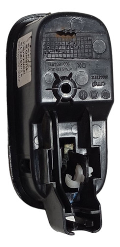 Maçaneta Interna Dianteira Direita Fiat Mobi Uno Fiorino  Preto - Imagem 8