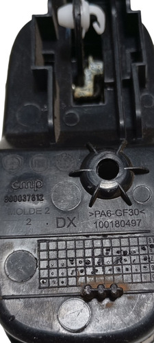 Maçaneta Interna Dianteira Direita Fiat Mobi Uno Fiorino  Preto - Imagem 9